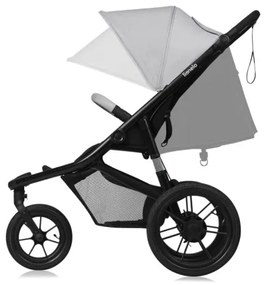 Lionelo - Babakocsi AZURA fekete/szürke