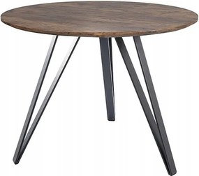 Dió kerek asztal étkezőbe, konyhába, loft nappaliba modern Tetis