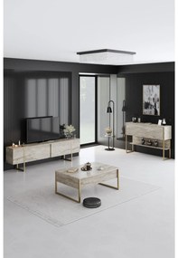 Konzolasztal Luna 4 (travertin + arany) . 1102319