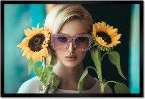 Poszterek keretben 60x40 Virágok