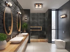 Ledvance - Kültéri fali lámpatest DECOR SQUARE 3xG9/28W/230V IP44