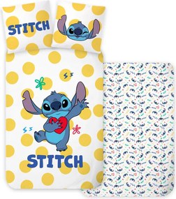 Disney Lilo és Stitch, A csillagkutya Dots gyerek, ovis ágyneműhuzat 100×135 cm, 40×60 cm
