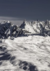 Poszter 29,7x42cm Alpok, Mont Blanc 2, Assaf Frank