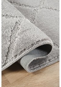 Világosszürke fürdőszobai kilépő szett 2 db-os 50x80 cm Cizgili – Foutastic