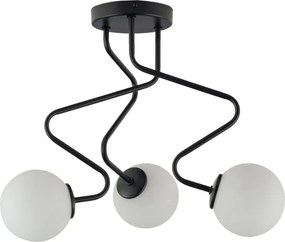 SIGMA LIGHTING 33293 ZIGZAG Mennyezeti Csillár Fehér, Fekete G9 IP20
