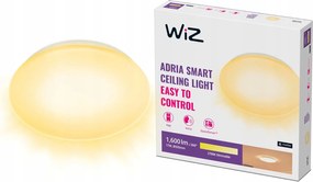 Plafon Led Mennyezeti Lámpa Falra szerelhető 17W 2700K Fehér Kerek Smart WiFi WiZ