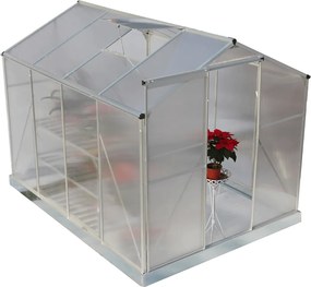 Kerti üvegház, polikarbonát, 190x253,5x219cm , KACEN TYP 3