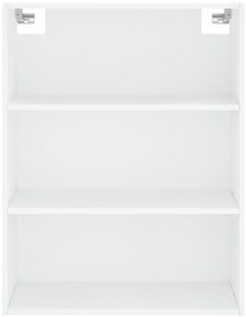 fehér szerelt fa magasszekrény 69,5 x 34 x 180 cm