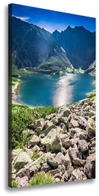 Feszített vászonkép Fekete tó tatry ocv-127509941
