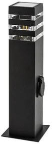 Rabalux 77122 Ankara kültéri oszlop konnektorral E27, 1x max. 12W, IP44