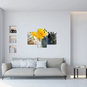 Kép - Absztrakt akvarell (90x60 cm)