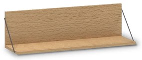 Függesztett polc 80 x 23 x 23 cm, bükkfa
