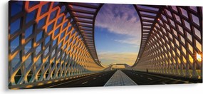 A modern hídépítészet képe (120x50 cm)