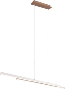 TRIO R37882176 ODIO Modern Led Függesztett Lámpa Szürke LED IP20