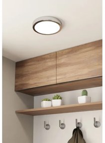 Eglo 900641 - LED fürdőszobai mennyezeti lámpatest FUEVA LED/17W/230V IP44 króm