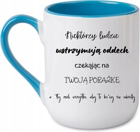 Bögre Vannak, akik visszatartják a lélegzetüket, miközben arra várnak, hogy... Kék 330 coffee