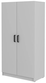 Ruhásszekrény Mantela 108 (világosszürke). 1041322