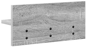 Fali Kabáthorog Szürke sonoma 40 x 10.5 x 18 cm Faanyag