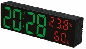 Digitális Falióra Asztali Ébresztőóra Páratartalom Hőmérő ds3818l