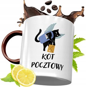 Bordó Bögre Postásnak Születésnapra Ajándék fényképes nyomattal