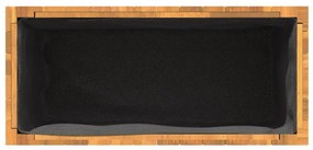 tömör akácfa kerti virágtartó 59x27,5x70 cm