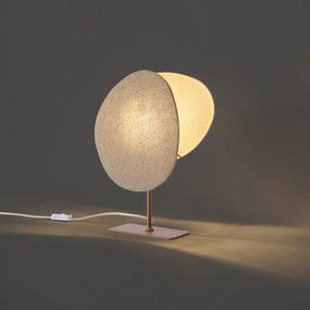 Japandi asztali lámpa bézs színben - Organica