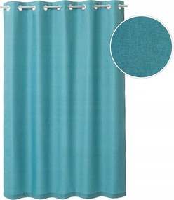 Kerti függöny, teraszfüggöny "Wave", 260cm, kék