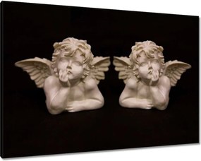 Vászonkép 100x70 Iker angyalok