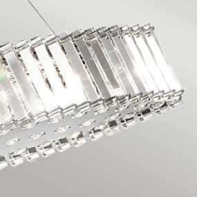 Kichler KL-CRYSTAL-SKYE-ISLE-LED Fürdőszobai csillár CRYSTAL SKYE 8xG9/3W/230V IP44