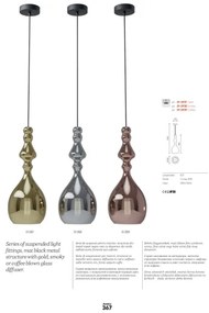 Redo 01-2938 - Kábeles függőlámpa AMBIX 1xE27/42W/230V, átmérő 18 cm, szürke