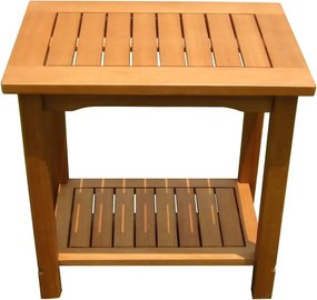 Eukaliptusz kerti kisasztal 35x50 cm Santa Cruz – Garden Pleasure