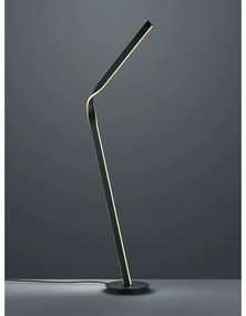 Fekete LED állólámpa fém búrával (magasság 181 cm) Cicenza – CINQUE