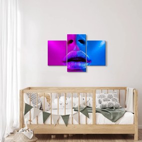 Színes tollak képe (90x60 cm)