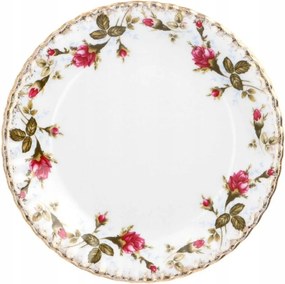 Tányér 19 cm Iwona Arany Rózsa Sétáló