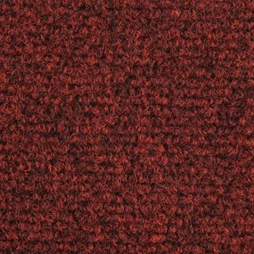 5 db piros tűlyukasztott öntapadó lépcsőszőnyeg 65 x 21 x 4 cm