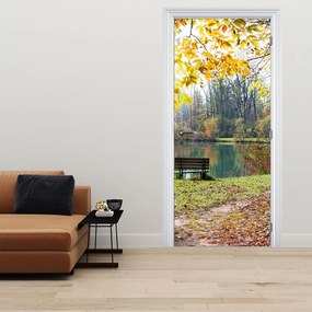 Fotótapéta ajtóra - Tó (95x205cm)