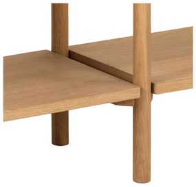 Braidwood könyvespolc tölgyfa dekorral, 169 x 88 cm - Actona