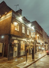 Poszter 50x70cm King Arms Pub Greenwich, Assaf Frank