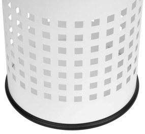 Alda Officer perforált szemetes 7 l, fehér, 7 l
