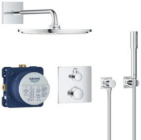 Zuhanyrendszer GROHE Grohtherm vakolat alatti résszel együtt króm 34730000