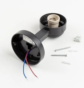 BRILAGI -LED RGBW kültéri fali lámpa HARBOR 1xE27/12W/230V IP33 antracit/fehér