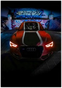 Poszterek 70x100 Piros Audica Audi
