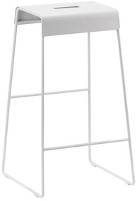 Világosszürke fém bárszék A-Stool – Zone