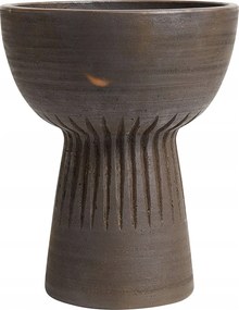 Muubs Fire Magas Terrakotta Dekorációs Tál 30 cm Barna