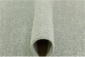 Szőnyeg A Szoba Hálószobájának Nappalijába Világos Szürke Shaggy Mabelie 200x400 cm