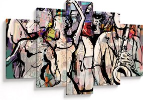 Kép - Jazz éjszaka (150x105 cm)