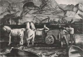 Divatos Flizelin tapéta 3D fali ragasztóval Vidéki jelenet 152x104 Ragasztó