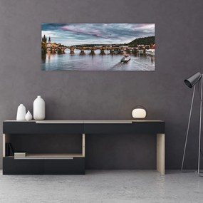 Vltava képe (120x50 cm)