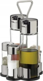 Fűszer olaj ecet só-bors fogpiszkáló