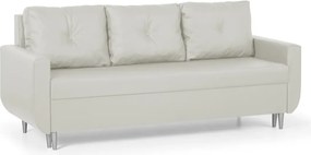 Háromszemélyes kinyitható kanapé ROT Fehér